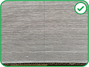 Layers of Metal Sheets: This is a good match for the 'CountThings from Photos' app because the stacked metal sheets create a consistent, repeatable pattern with clearly visible boundaries for the AI to track.